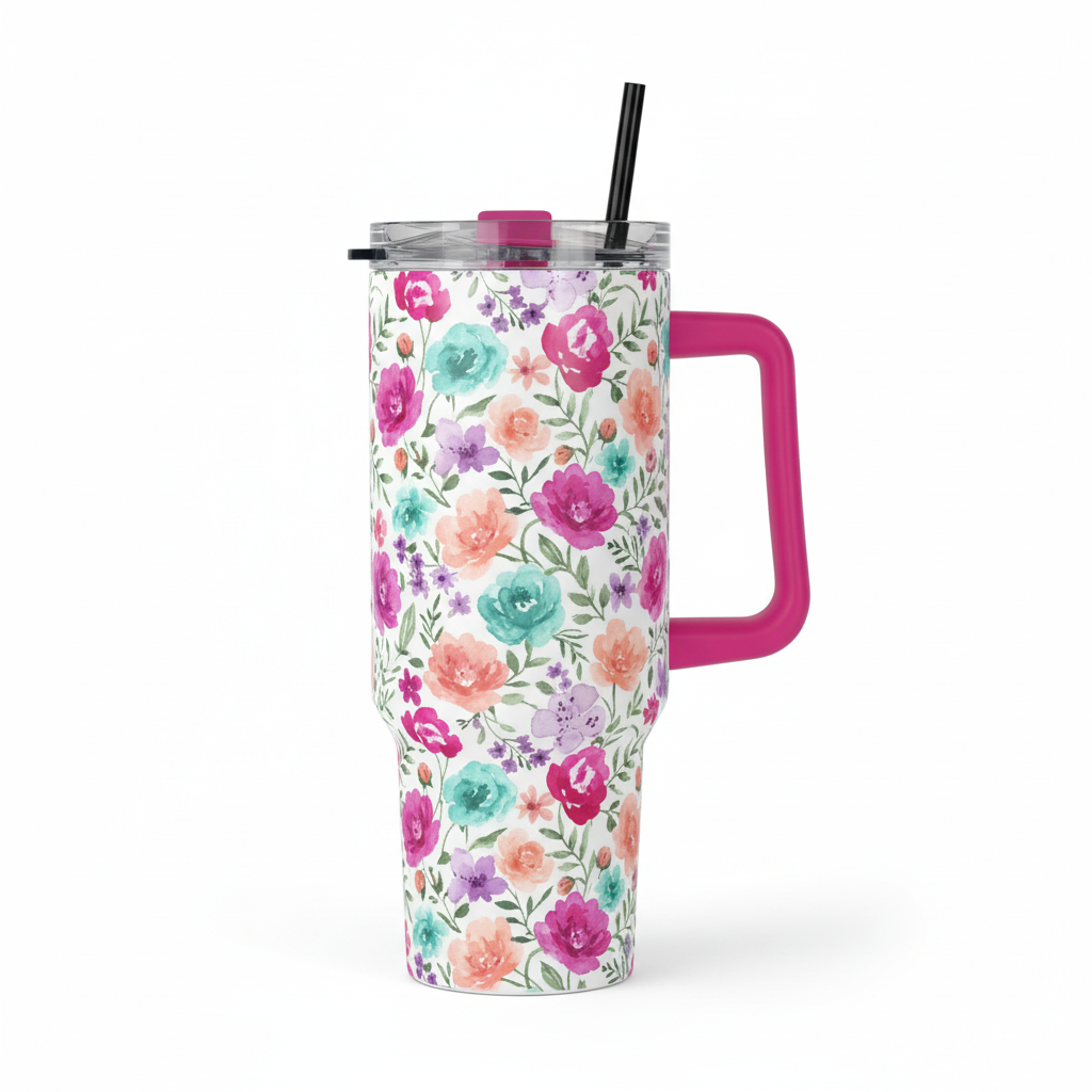40oz white tumbler - correct tall size