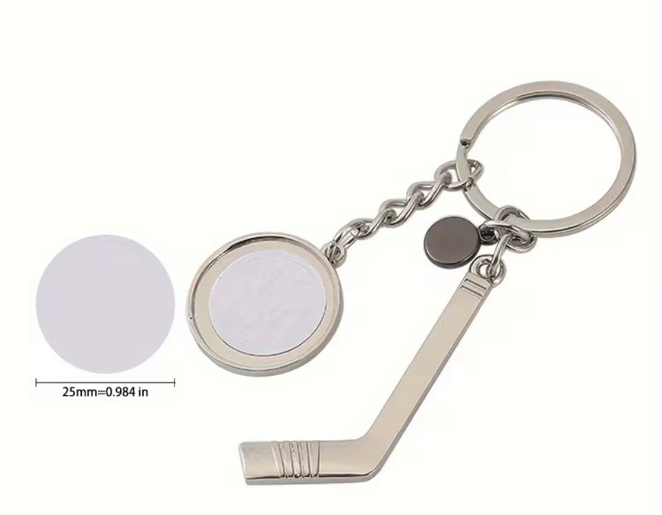 Kustom Sports Photo Keychain