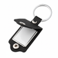 Blank PU leather keychain