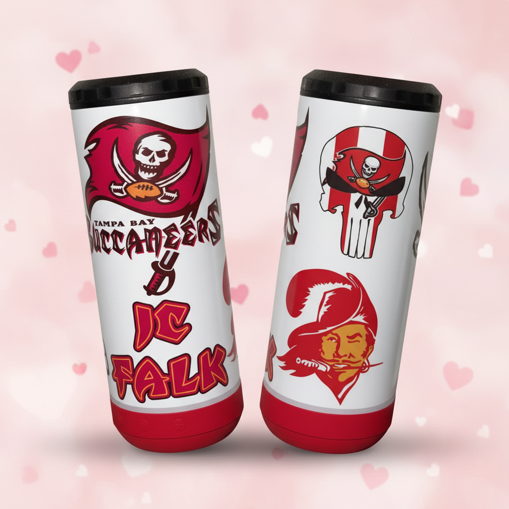 Bluetooth Tumbler - Both Views - Valentine's