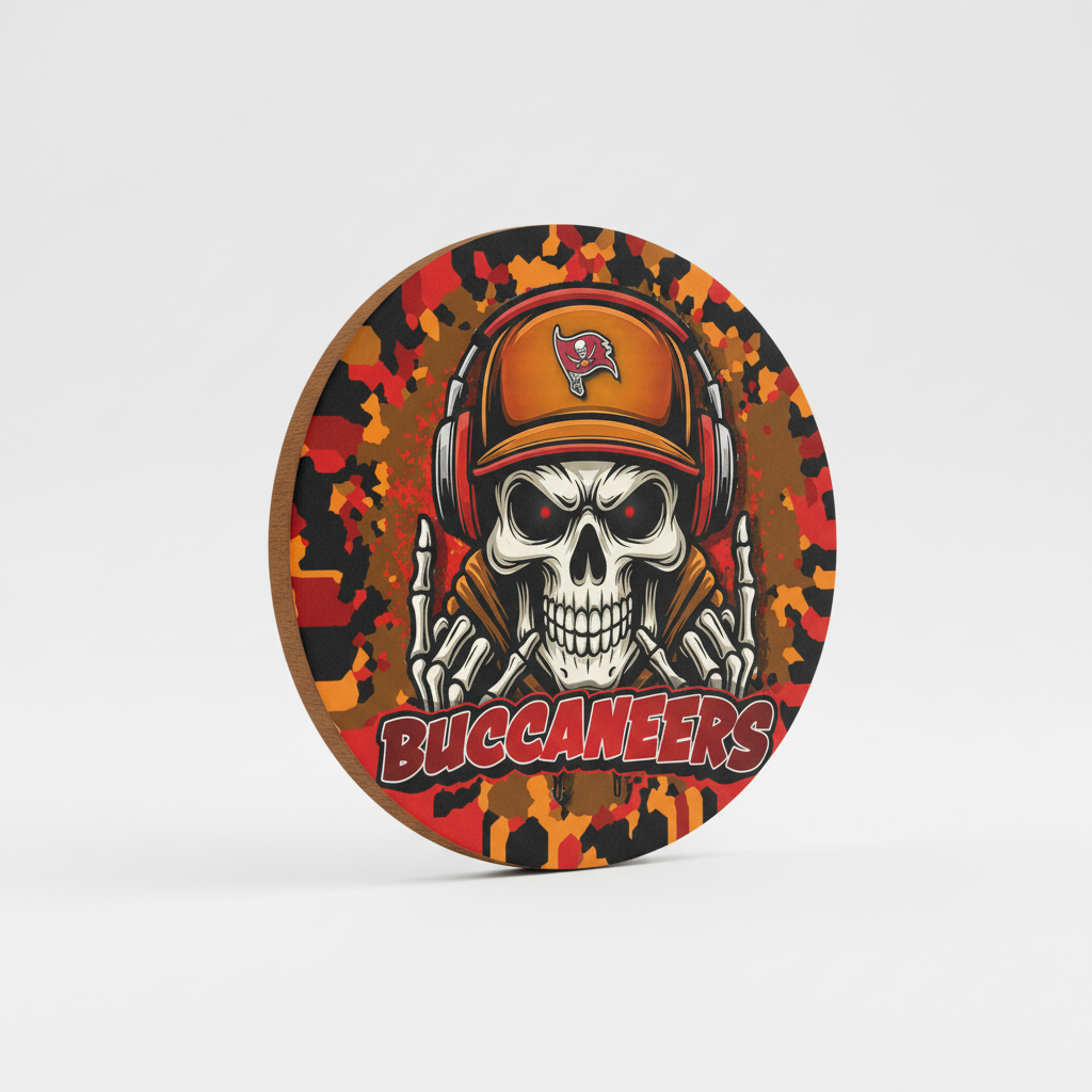 Buccaneers Round Coaster Fixed
