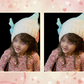 Cat ear beanie Valentine collage