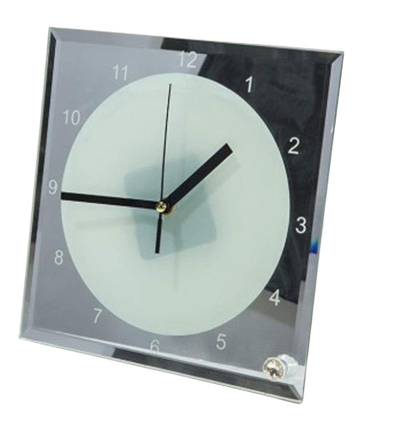 Kustom Glass Photo Clock