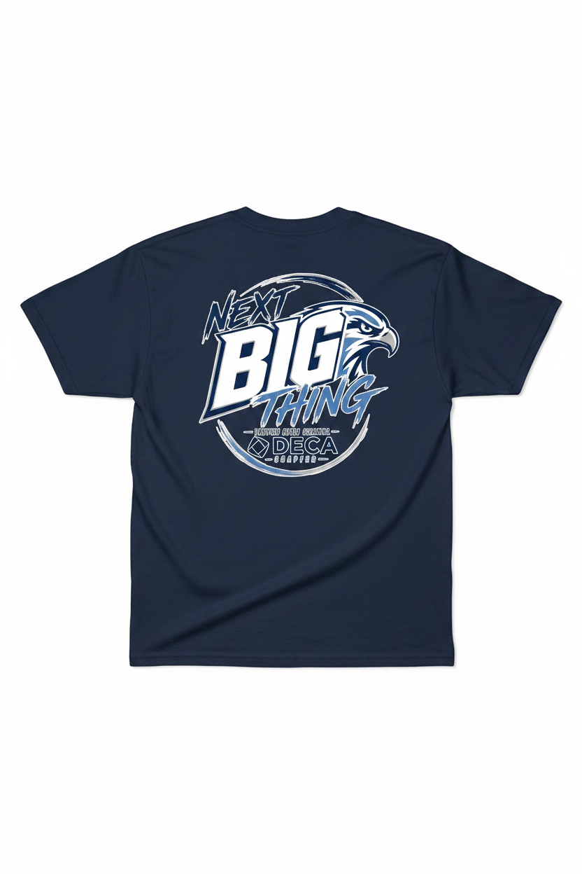Triton High School DECA Next Big Thing T-Shirt - Back