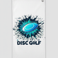Disc Breaking Through Towel