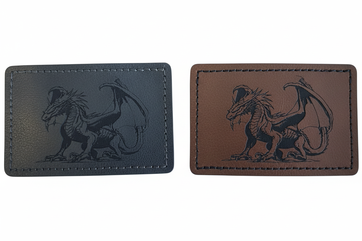 Dragon patches closeup