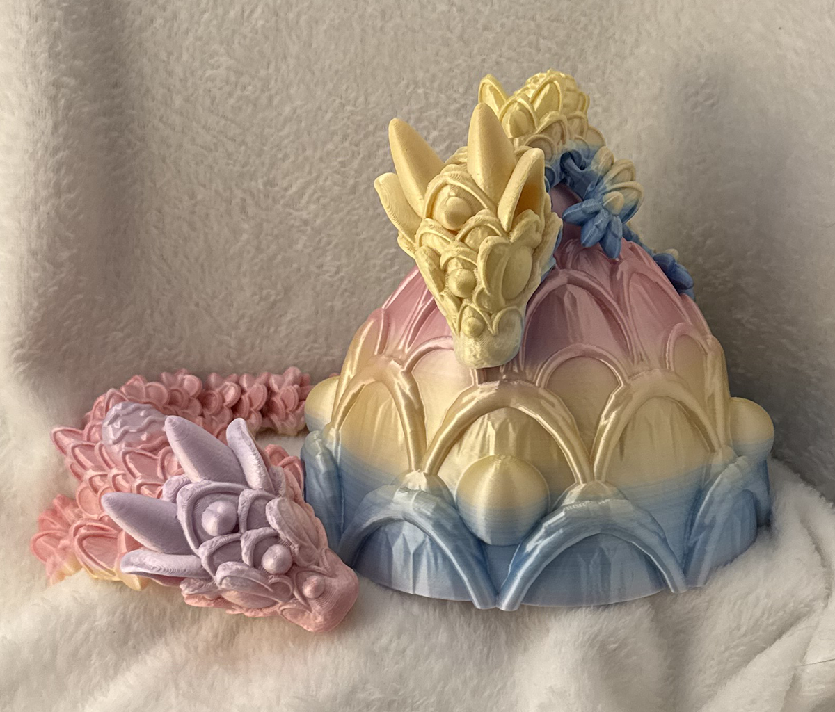 Easter Egg Cookie Dragon