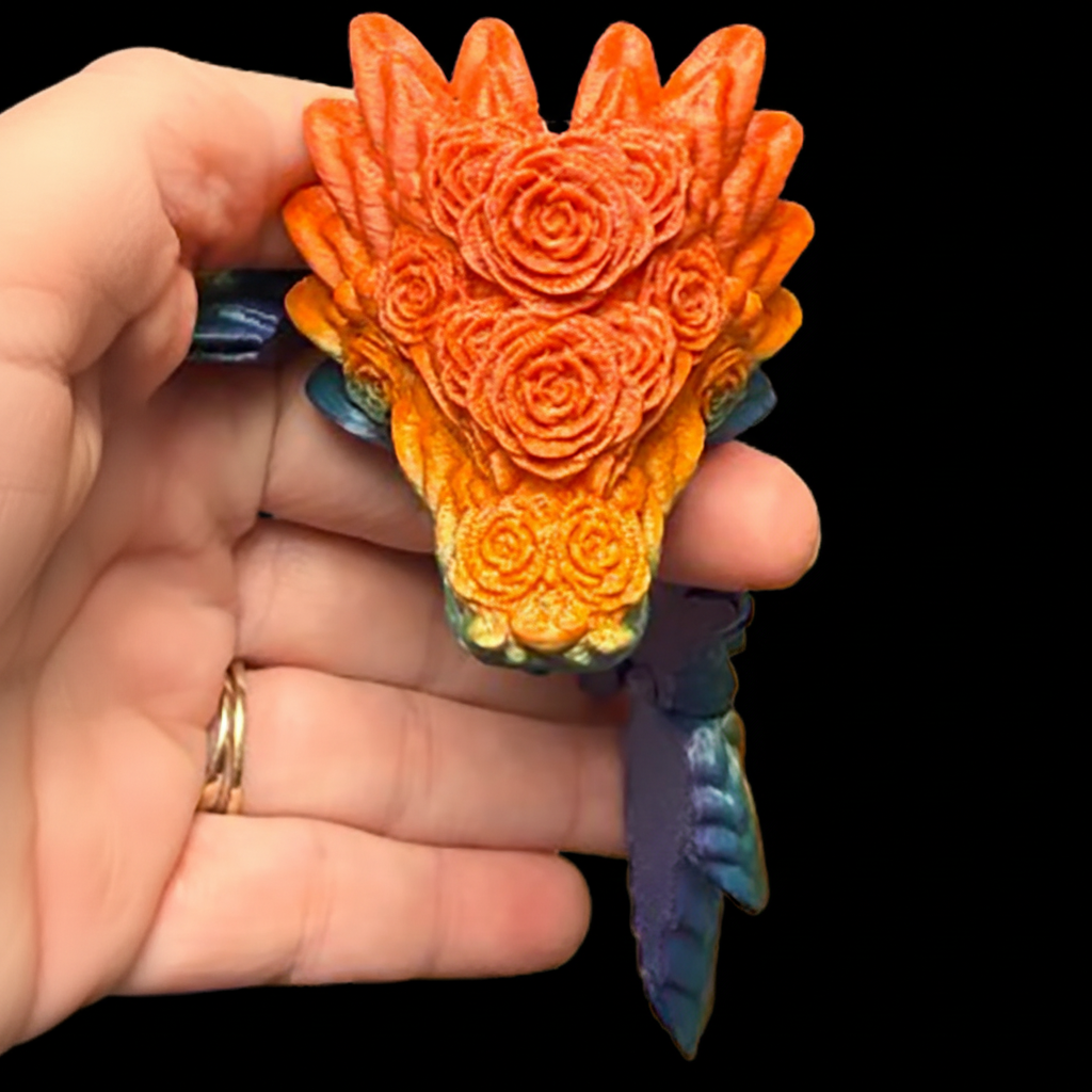 Enhanced Rose Dragon - Close Up