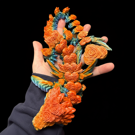 Enhanced Rose Dragon - Full View