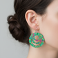 Customize earrings with the design of your choice choose your style and get the perfect pair! This is a mockup example