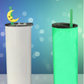 Glow-in-the-Dark Tumblers with Professional Background