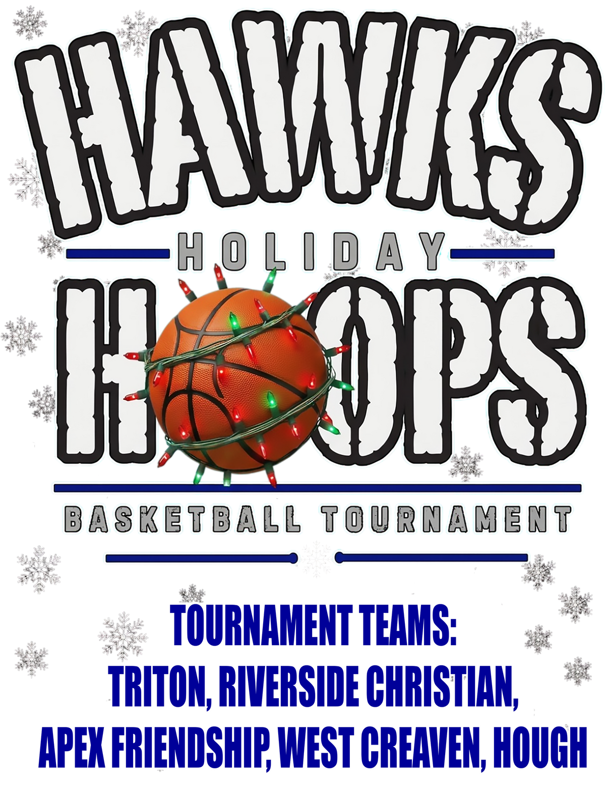 Hawks Holiday BB Tee