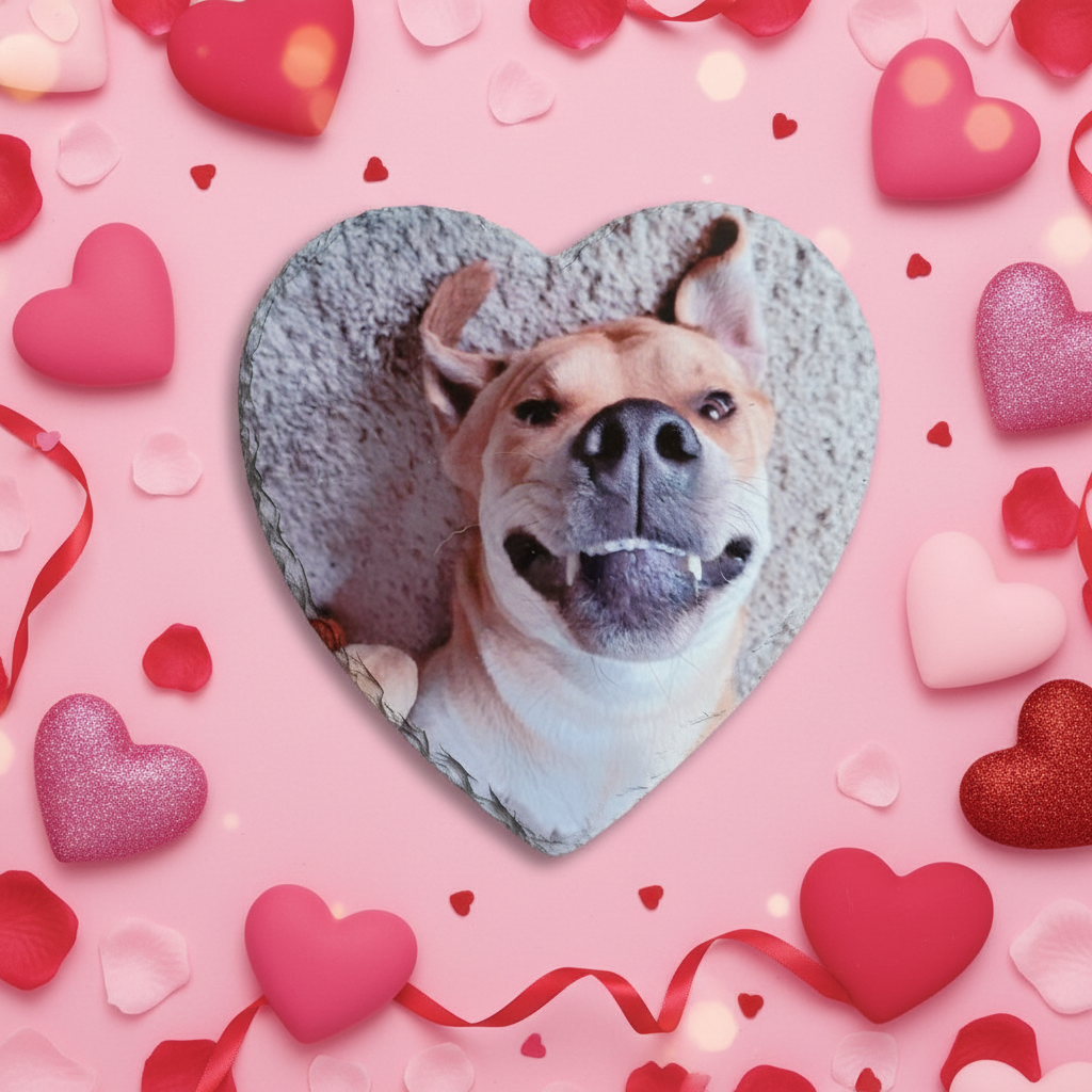 Heart Photo Slate - Griffin - Valentine's Background