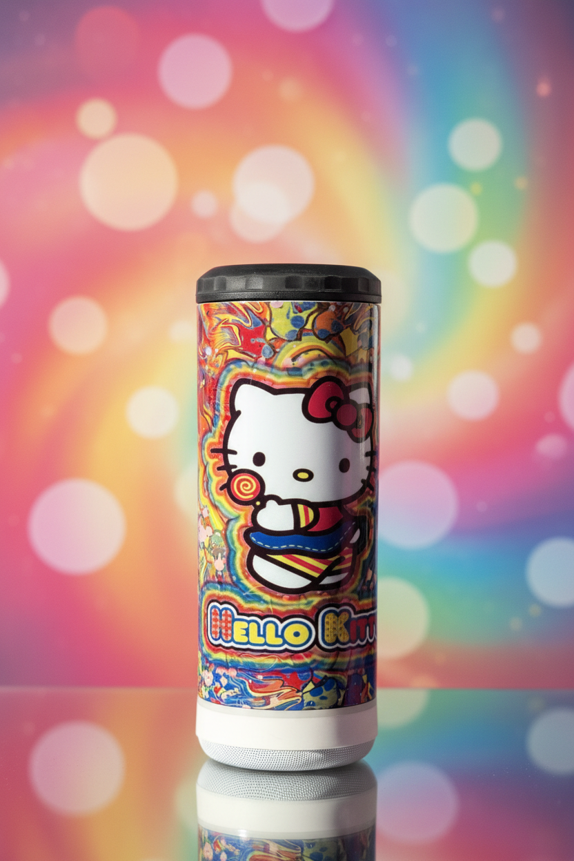 Hello Kitty Bluetooth Tumbler with Background