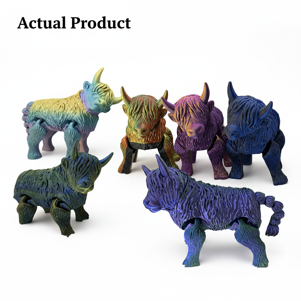 Highland Cows Actual Product