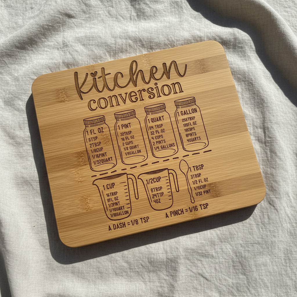 Kitchen conversion board clean