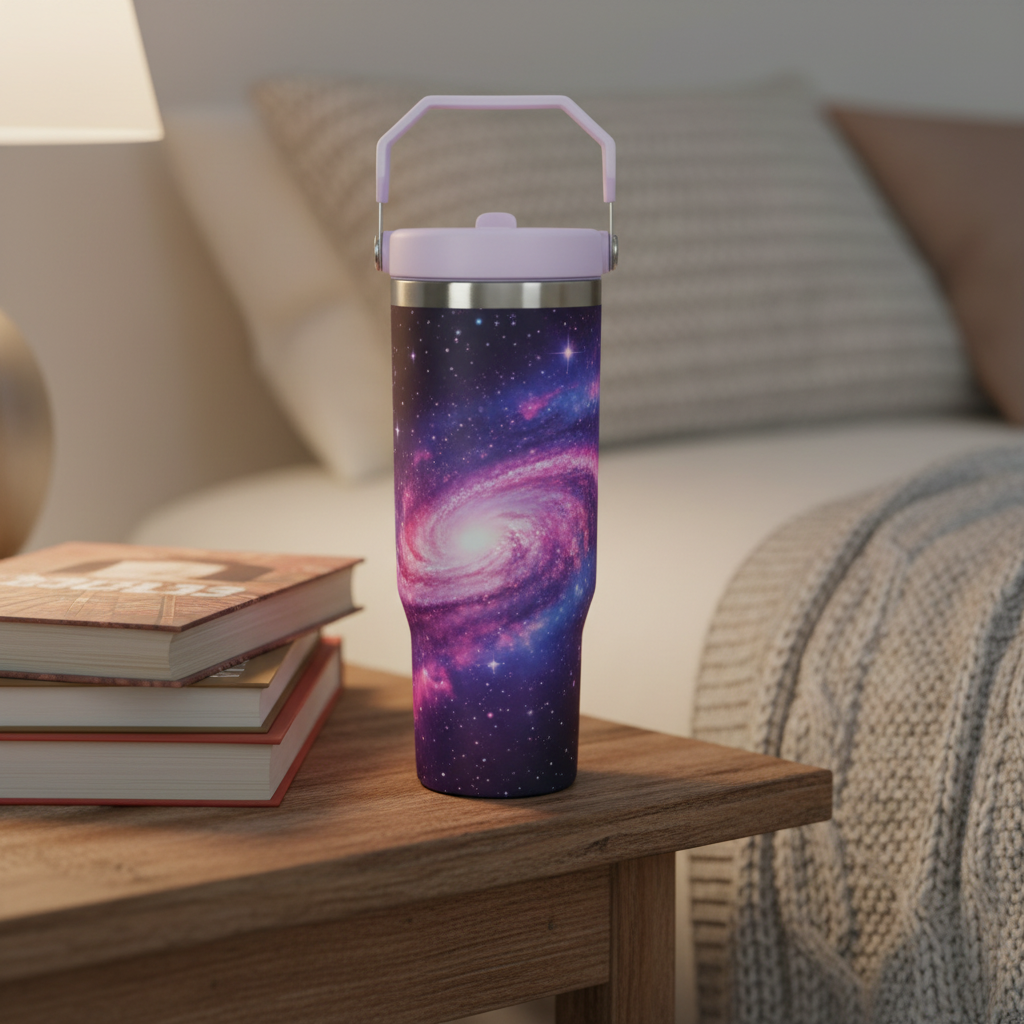 Lavender Galaxy Tumbler