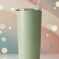 Light Camo Green Tumbler with Professional Background