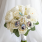 Memorial Bridal Bouquet Charm - Bouquet Close-up