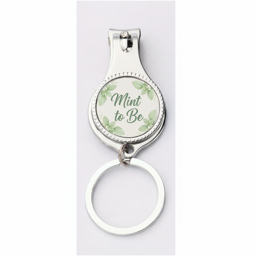 Mint to Be wedding clipper