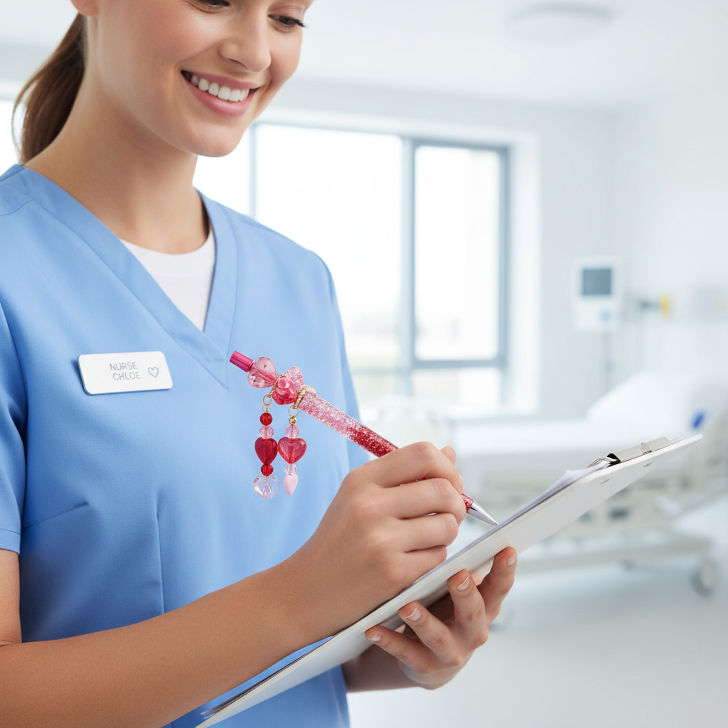 Nurse with Pen
