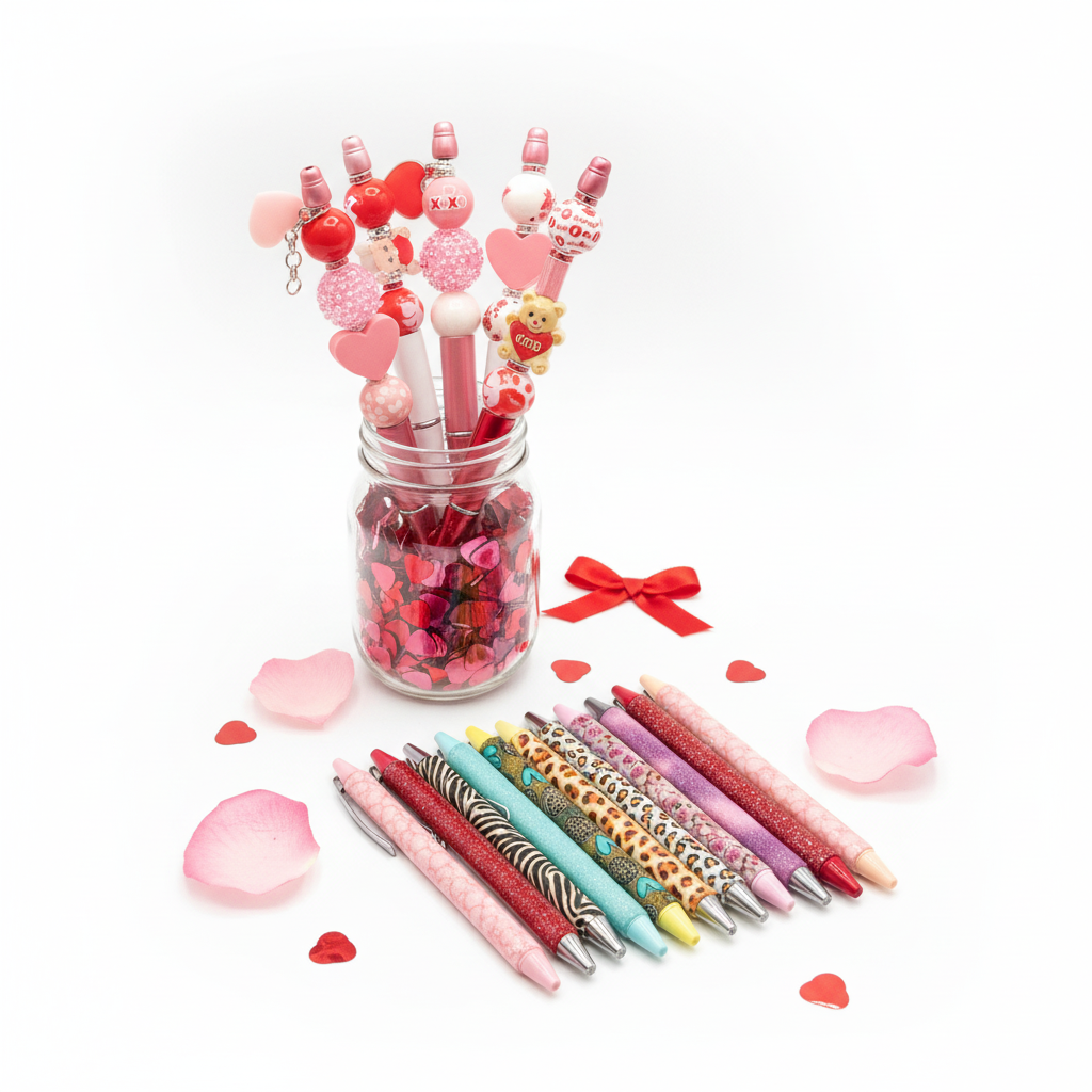 Personalized Pens - Beaded & Resin Styles