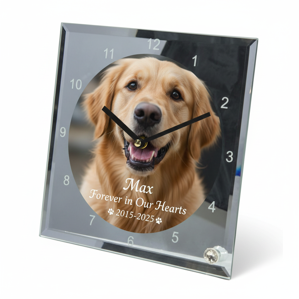Pet Memorial Clock