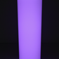 Plain Tumbler Glowing Purple in the Dark