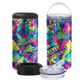 Silver 4-in-1 Can Cooler with Custom Design