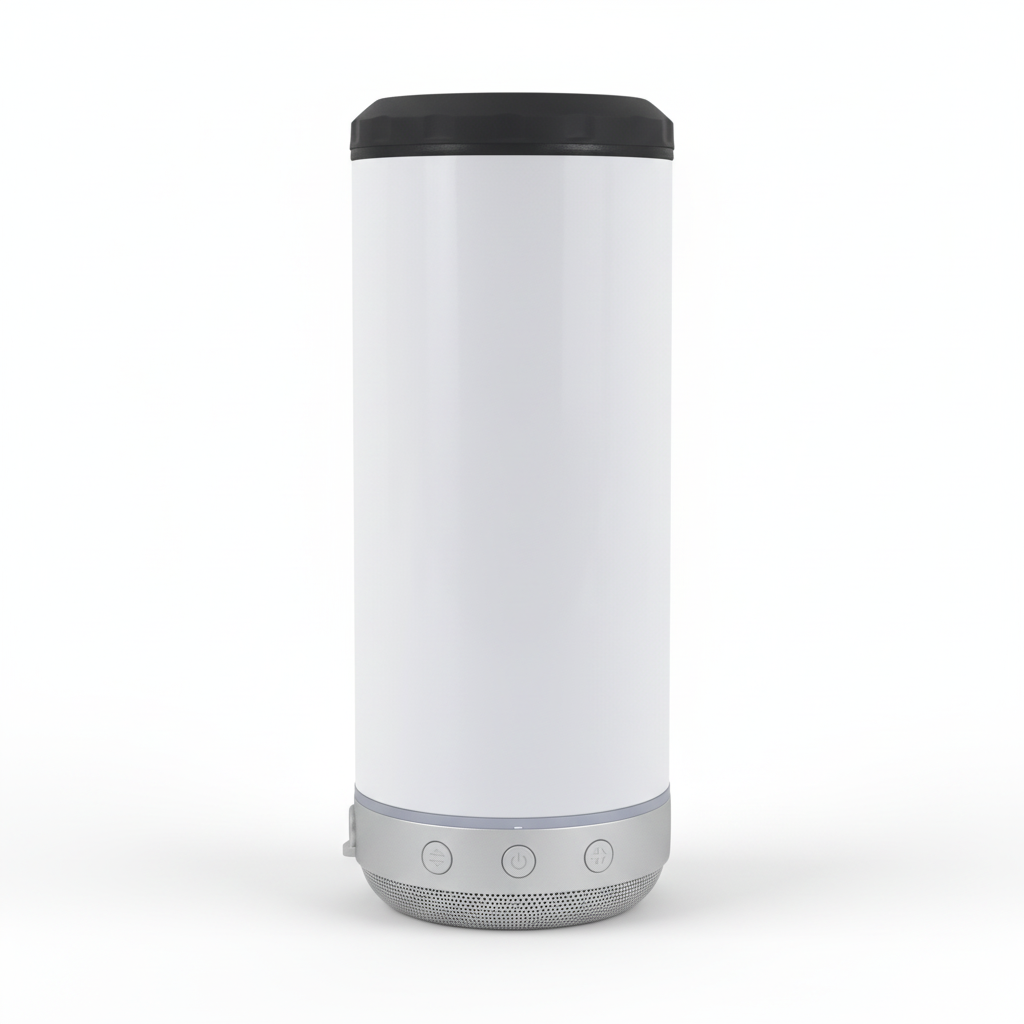 Silver/Gray Speaker Kooler