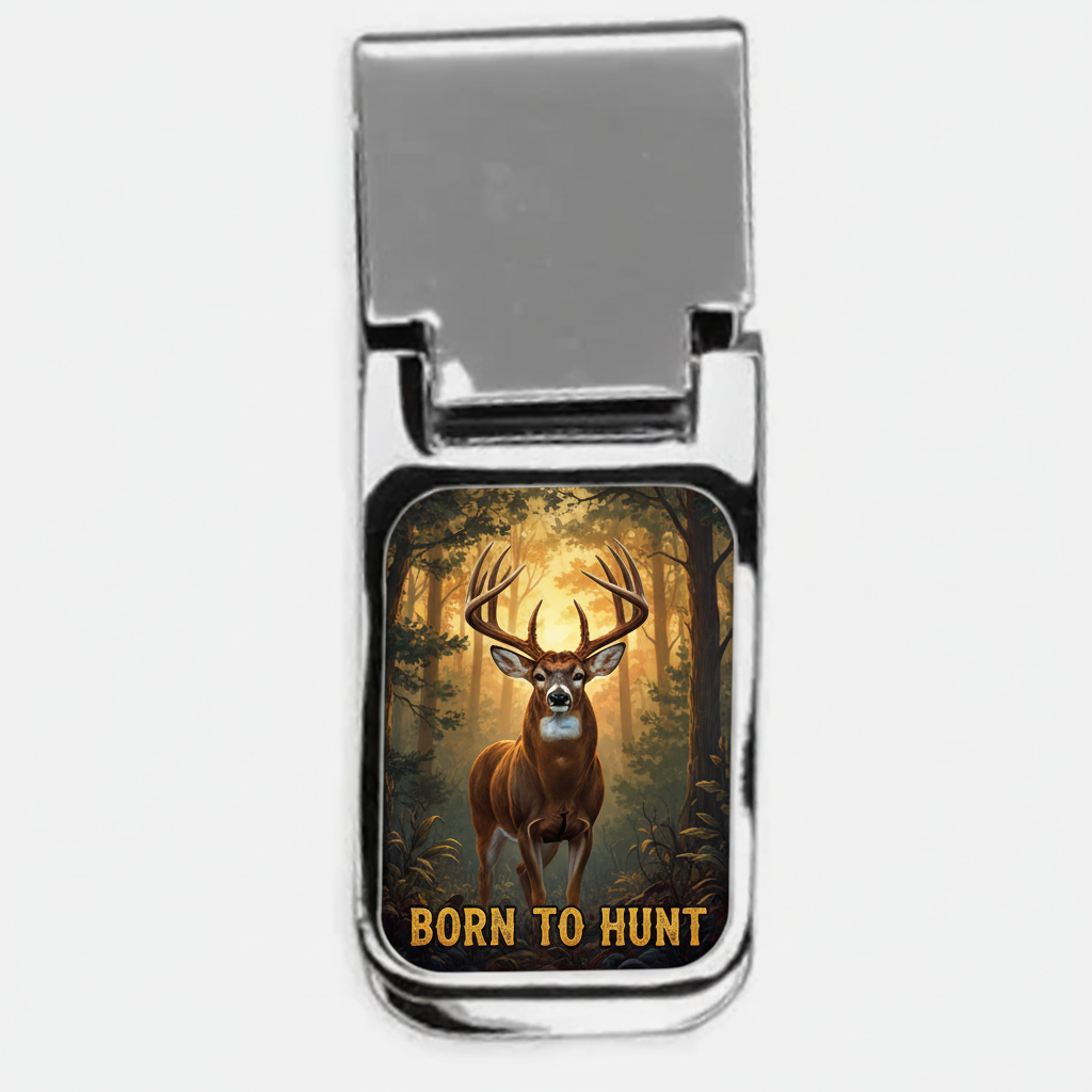 Sports themed money clip