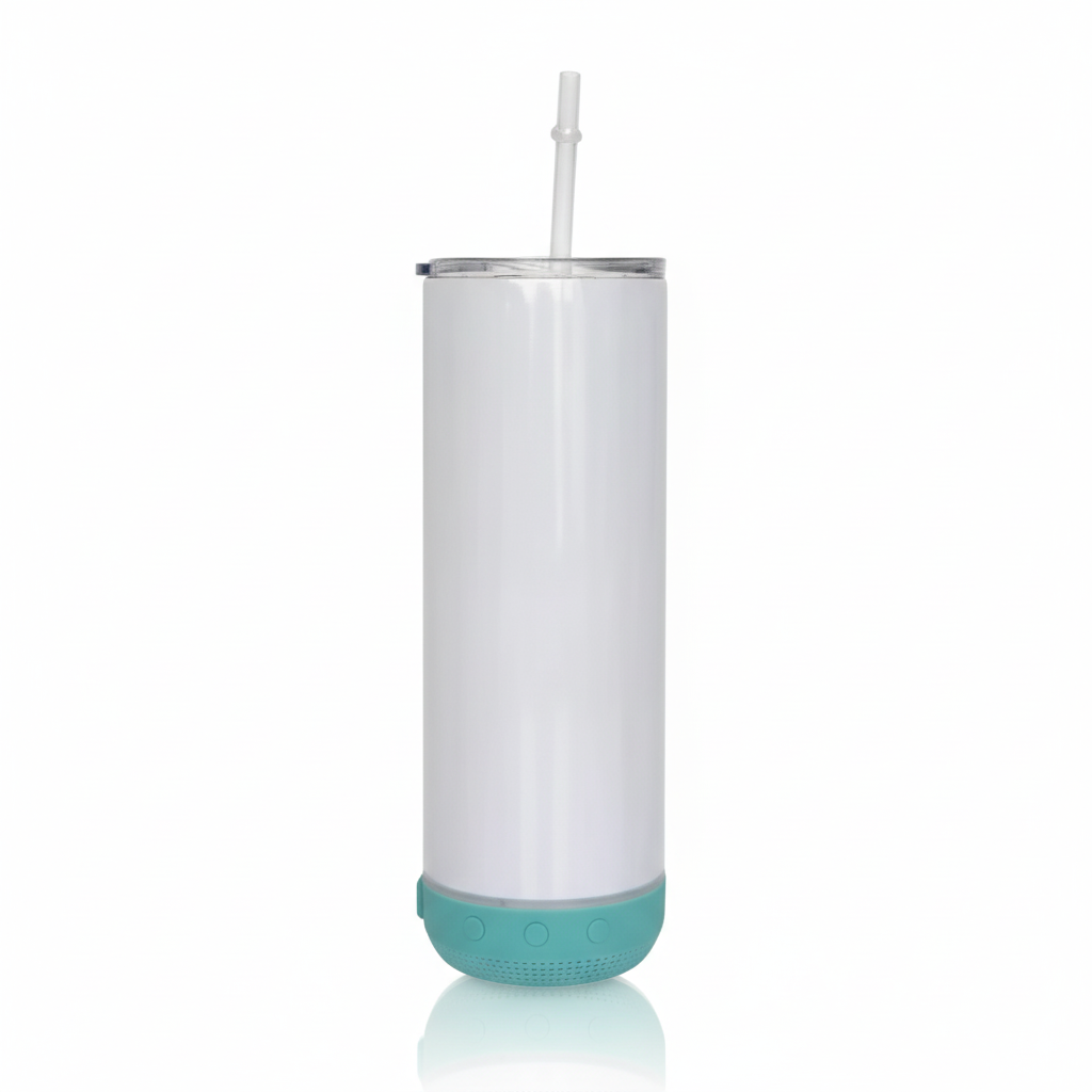 Teal Speaker - Clear Lid